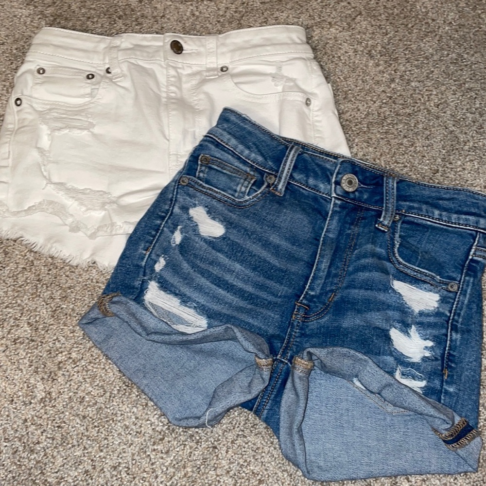 2-pack Women’s 00 American Eagle Super Stretch Shorts